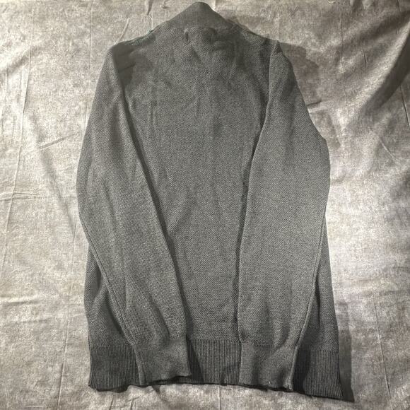 NWT Claiborne Performance Thermolite Men’s Sweater Size Large 1/4 Zip Gray - Picture 10 of 10